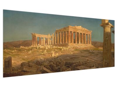 Tablou - Frederic Edwin Church, The Parthenon, reproducere