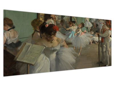 Tablou - Edgar Degas, The Dance Class, reproducere