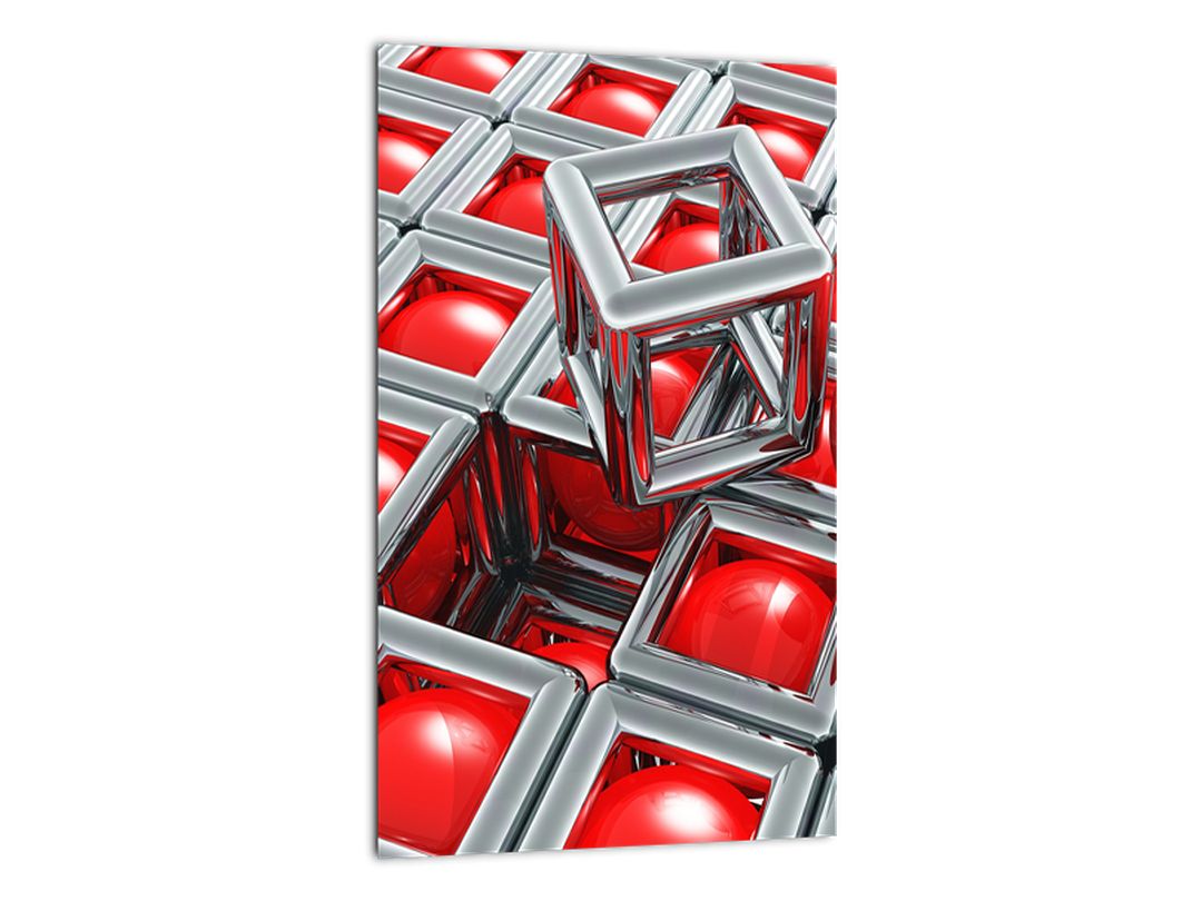 Tablou - Abstract metalic 3D (V022740V2030)