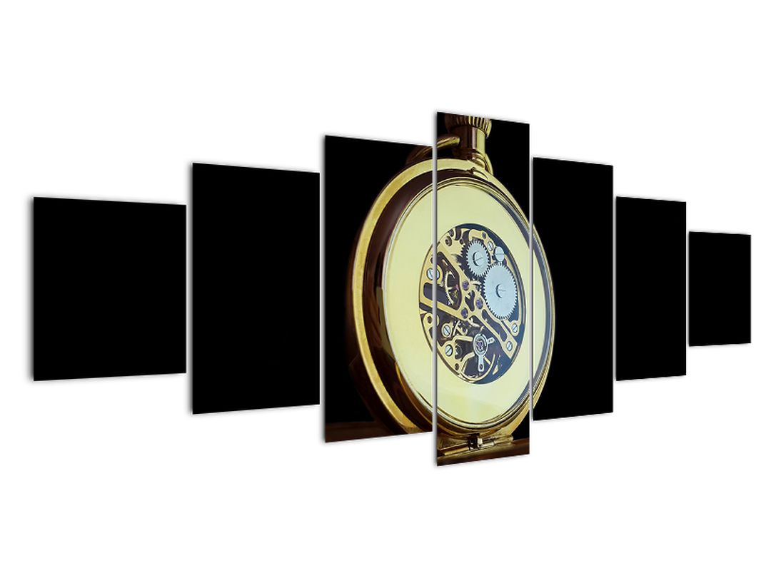 Obraz zlatých kapesních hodinek (V020569V210100)
