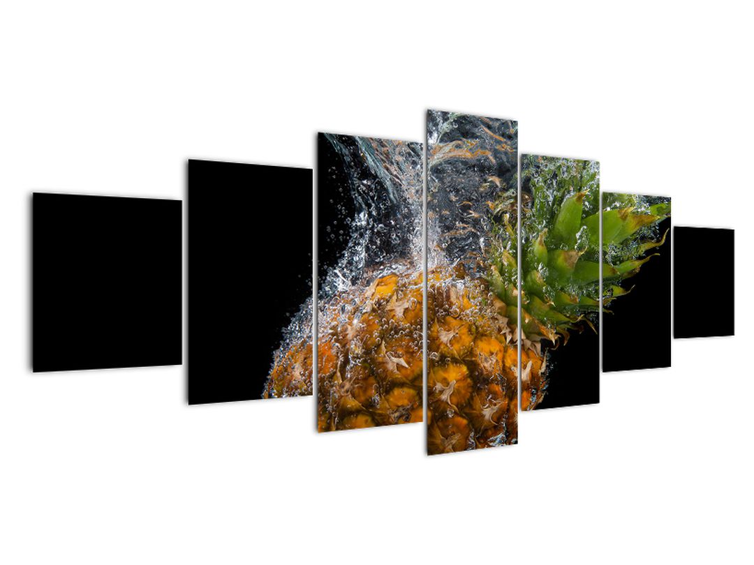 Obraz ananasu ve vodě (V020626V210100)