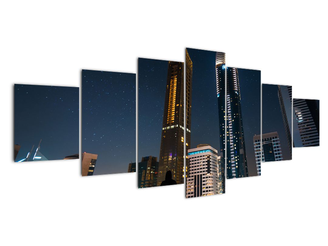 Obraz nočního města (V021011V210100)
