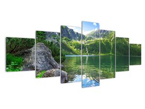 Obraz jeziora w Tatrach