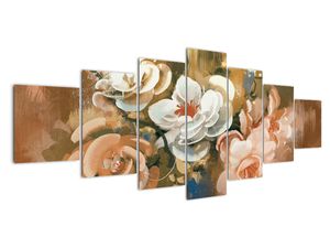 Tablou -Buchet de flori pictat (V022001V210100)