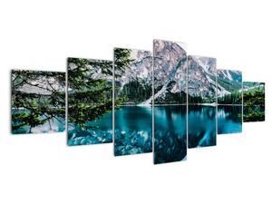 Slika jezera v Alpah