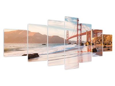 Bild auf Leinwand - Golden Gate Bridge