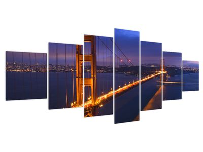 Bild auf Leinwand - Golden Gate Bridge