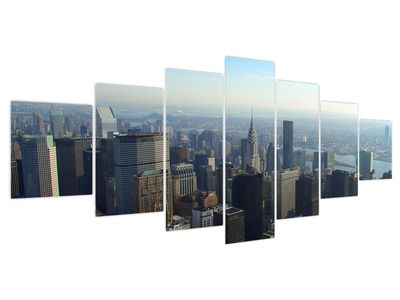 Bild auf Leinwand - Manhattan bei Tag