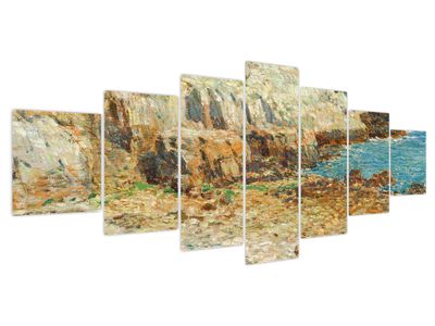 Bild auf Leinwand - Childe Hassam, A North East Headland, Reproduktionen