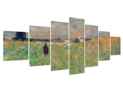 Obraz - Georges Seurat, A Summer Landscape, reprodukcje