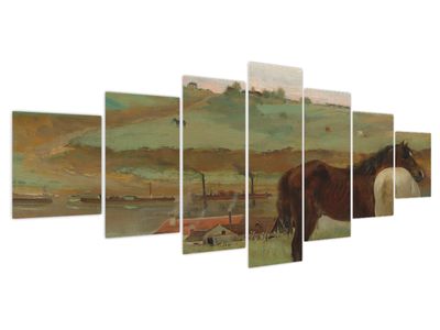 Obraz - Edgar Degas, Horses in a Meadow, reprodukcje