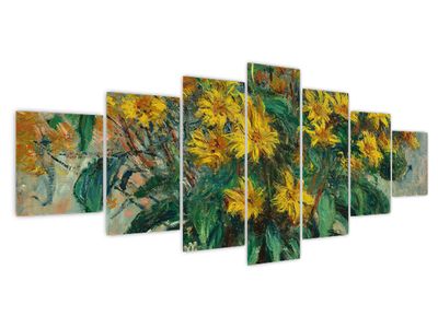 Obraz - Claude Monet, Jerusalem Artichoke Flowers, reprodukcje