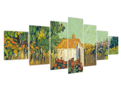 Schilderij - Imitator of Vincent van Gogh, Landschap, reproducties