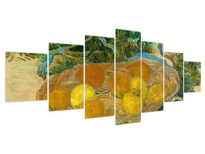 Obraz - Vincent van Gogh, Still Life of  Oranges and Lemons with  Blue Gloves, reprodukce