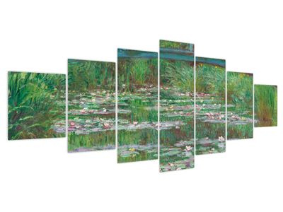 Obraz - Claude Monet, The Japanese Footbridge, reprodukce