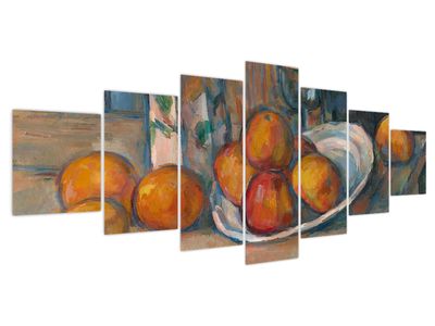 Obraz - Paul Cézanne, Still Life with Milk Jug and Fruit, reprodukce