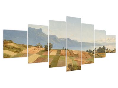 Obraz - Alexandre Calame, Swiss Landscape, reprodukce