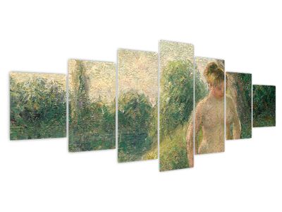 Obraz - Camille Pissarro, The Bather, reprodukce