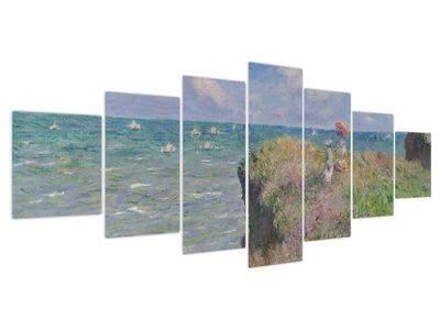 Slika - Claude Monet, Cliff Walk at Pourville, reprodukcije