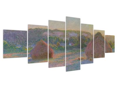 Obraz - Claude Monet, Stacks of Wheat (End of Summer) , reprodukcje