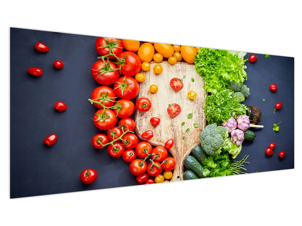 Obraz - Stůl plný zeleniny (V022283V250125)
