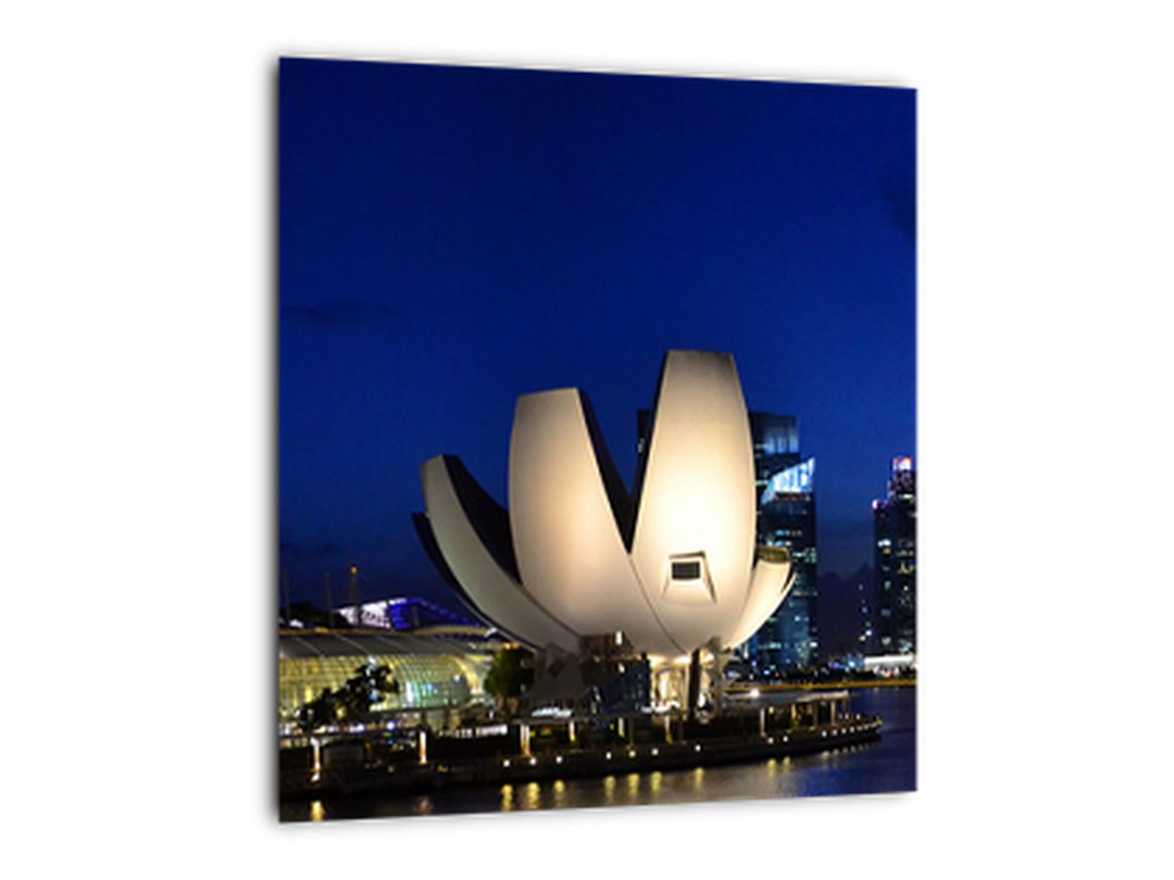 Obraz nočního Singapouru (V020610V3030)