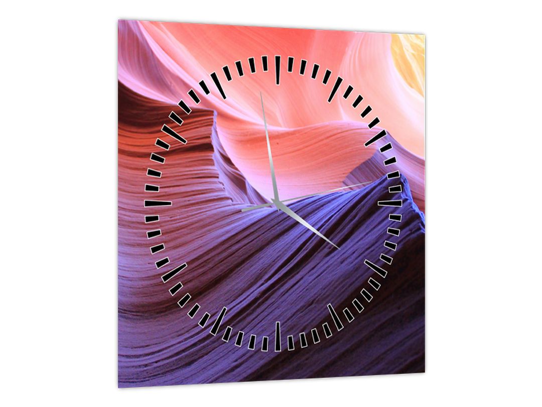 Obraz - barevný písek (s hodinami) (V020605V3030C)