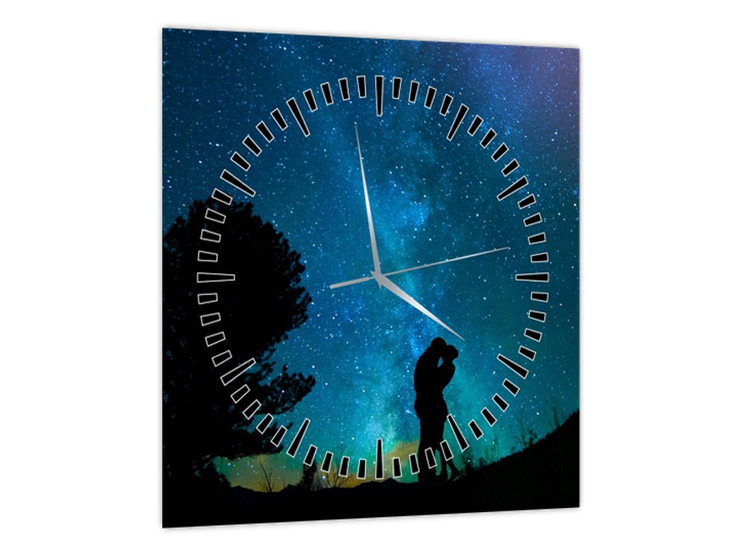 Obraz - Setkání pod hvězdami (s hodinami) (V022743V3030C)