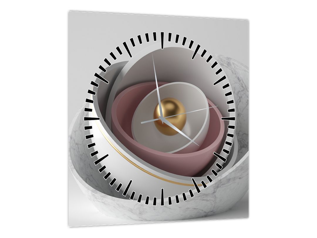 Obraz - Zlatá perla (s hodinami) (V022748V3030C)
