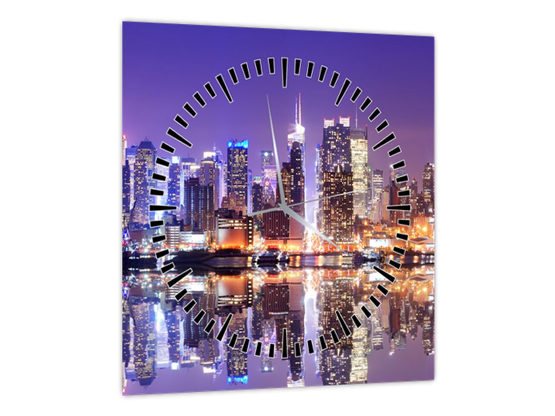Obraz Manhattanu (s hodinami) (V022749V3030C)