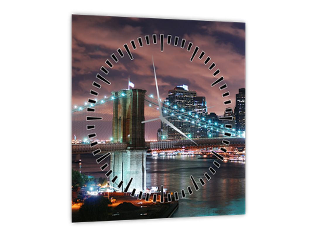 Obraz - New York, Manhattan (s hodinami) (V022750V3030C)