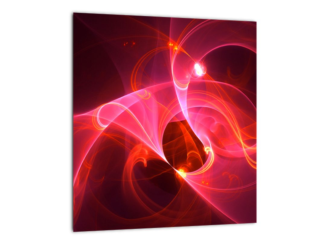 Moderní obraz růžové abstrakce (V020127V3030GD)