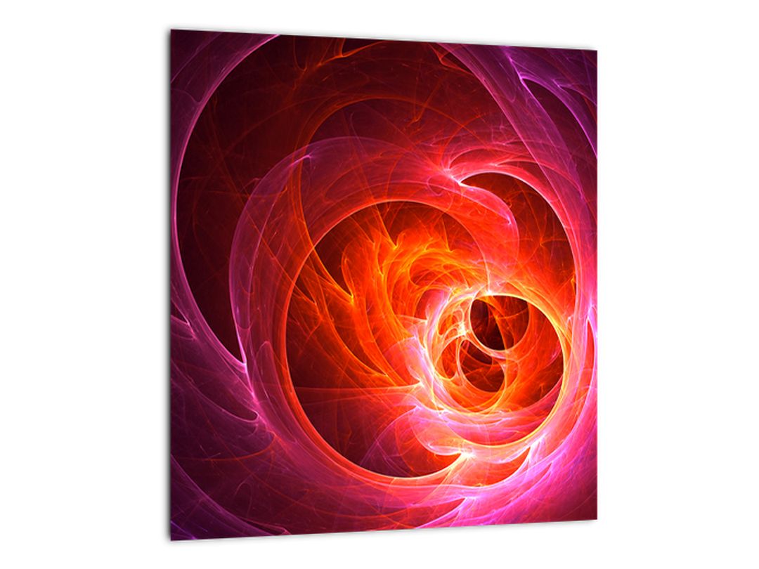 Moderní obraz růžové abstrakce (V020130V3030GD)