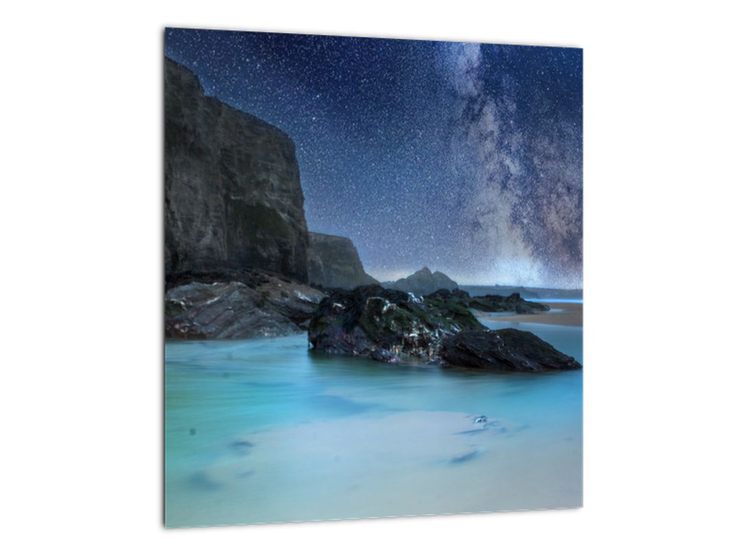Skleněný obraz pláže (V020190V3030GD)
