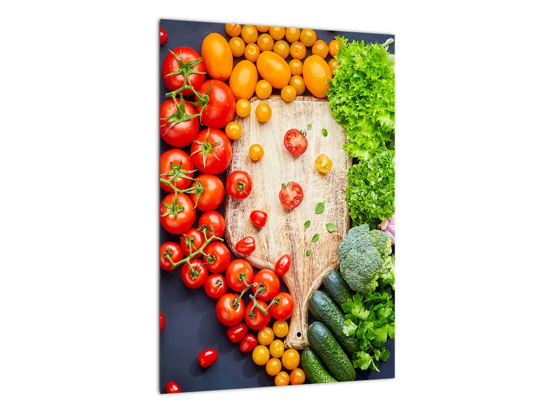 Obraz - Stůl plný zeleniny (V022283V3040)