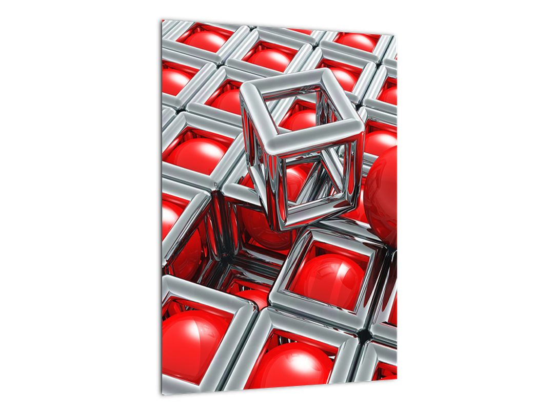 Tablou - Abstract metalic 3D (V022740V3040)