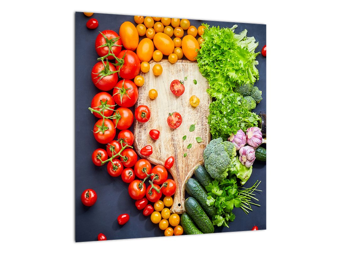 Obraz - Stůl plný zeleniny (V022283V4040)