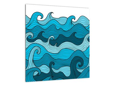 Tablou - Marea, abstracție