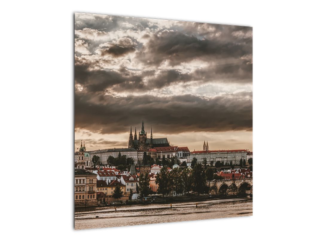 Obraz Pražského hradu v šeru (V020608V5050)