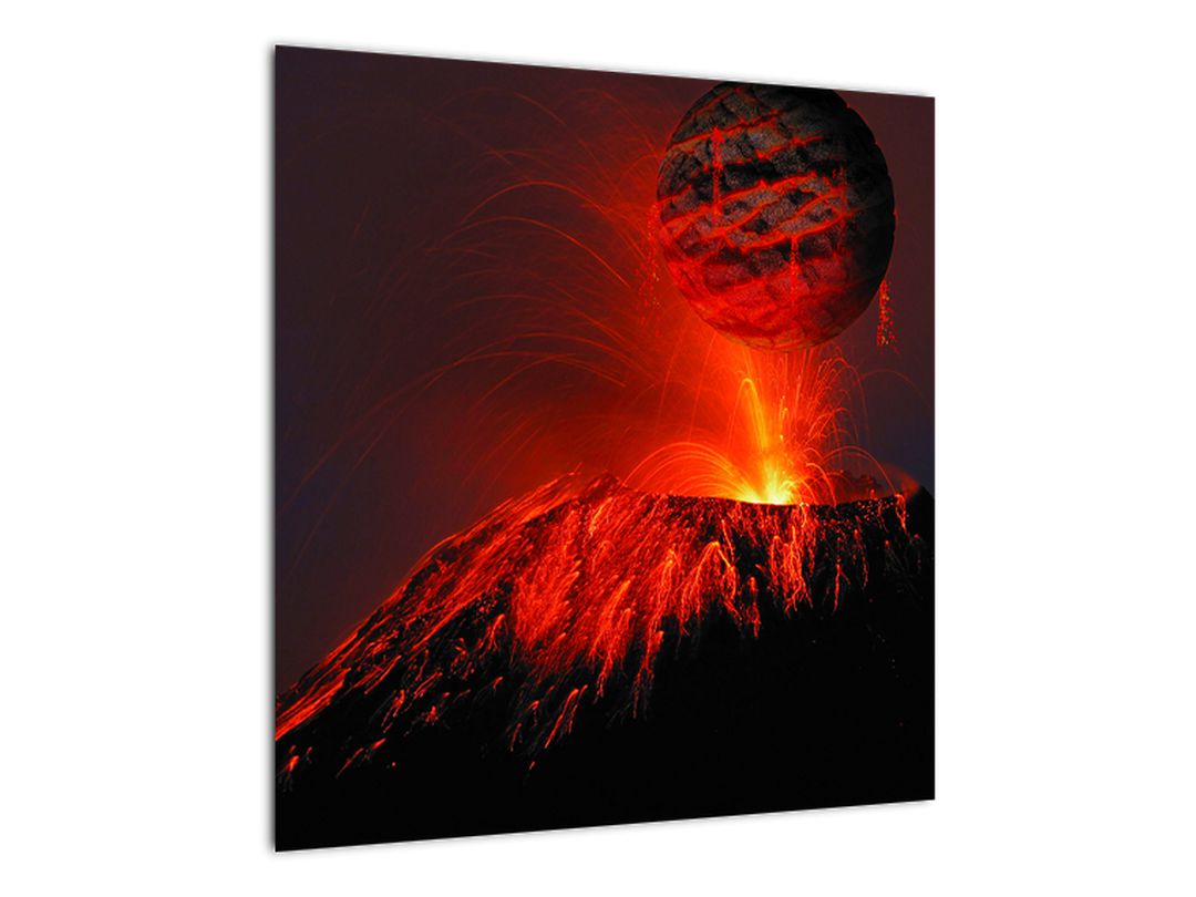 Obraz vulkánu (V020642V5050)