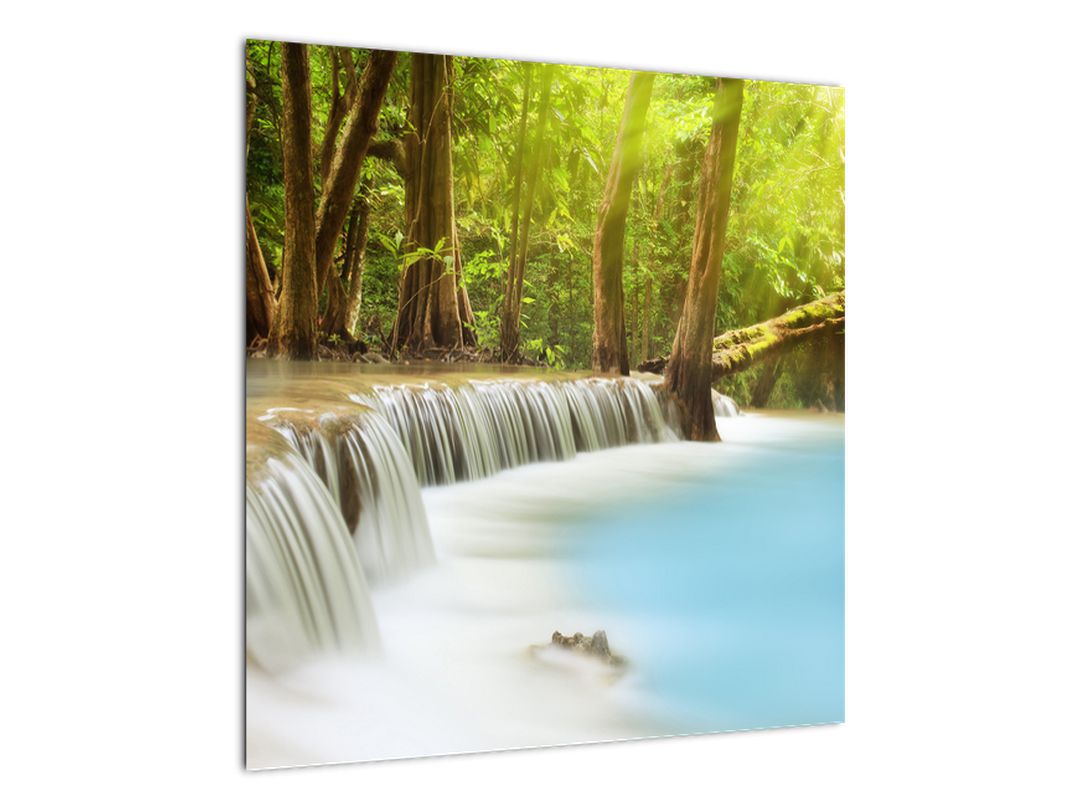 Obraz Huai Mae Kamin vodopádu v lese (V020933V5050)