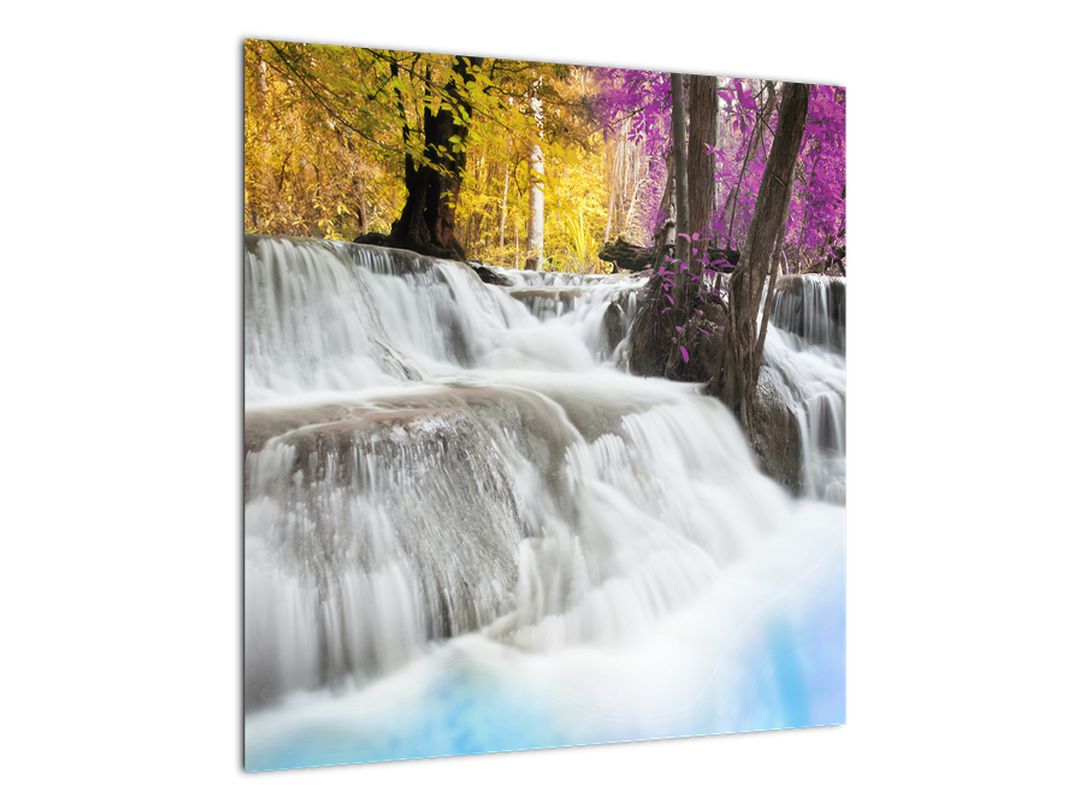 Obraz Erawan vodopádu v lese (V020934V5050)