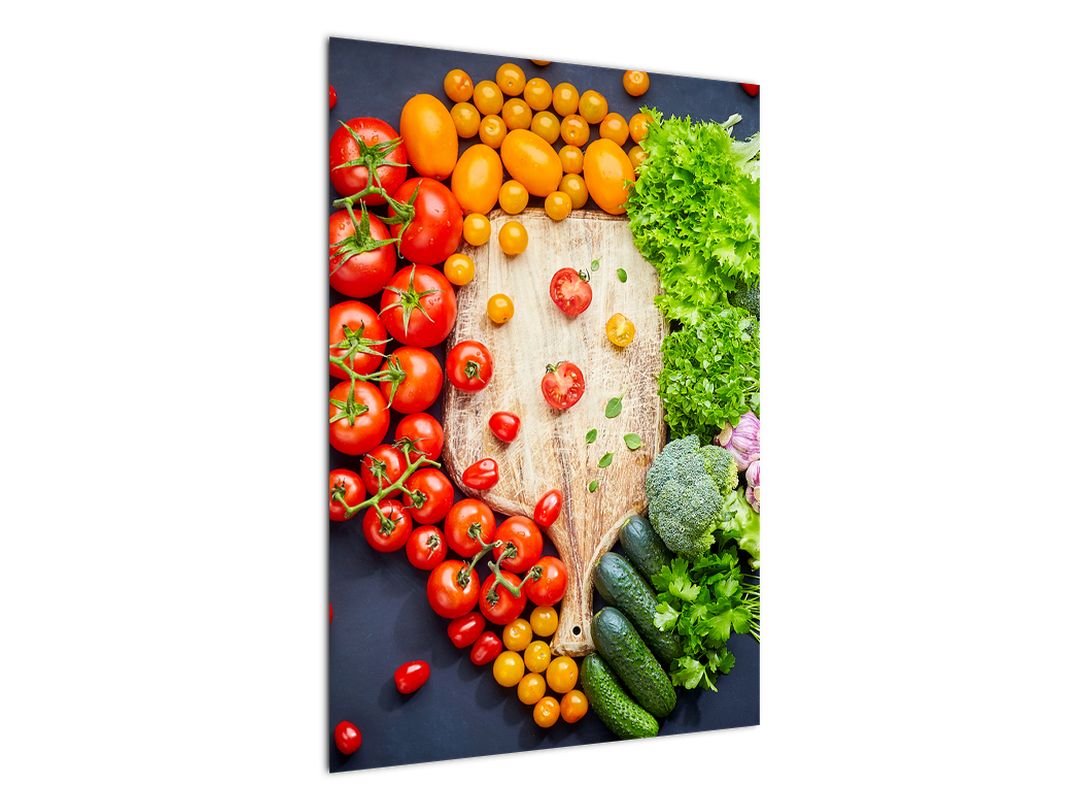 Obraz - Stůl plný zeleniny (V022283V5070)