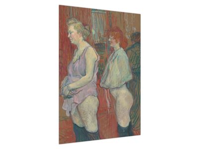 Obraz - Henri de Toulouse-Lautrec, Rue des Moulins, reprodukcia