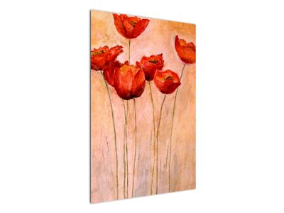 Obraz - Czerwone tulipany