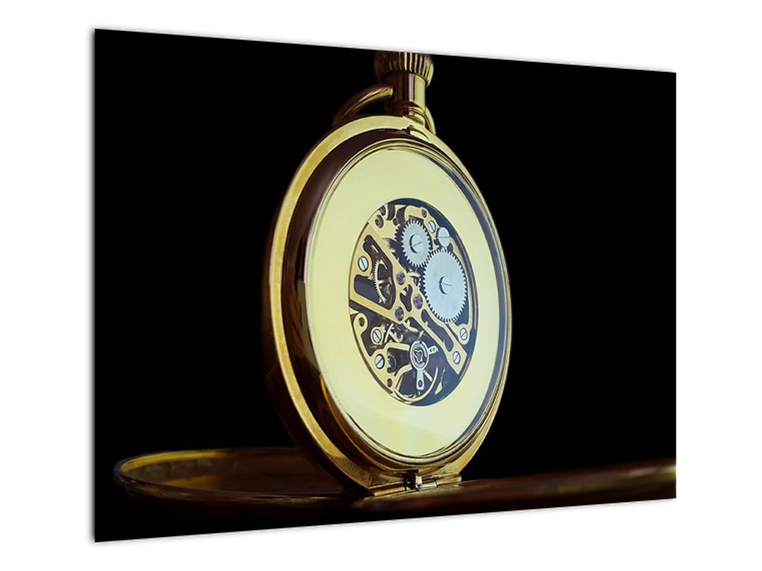 Obraz zlatých kapesních hodinek (V020569V7050)
