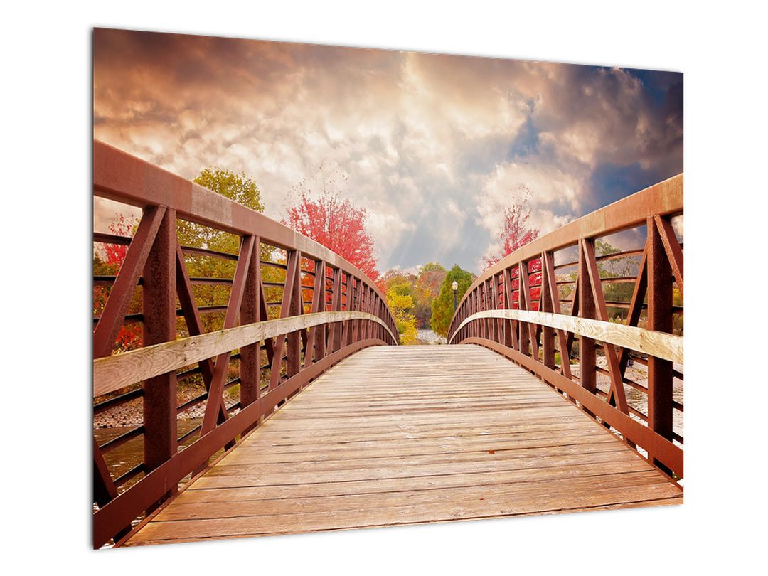 Obraz - dřevěný most (V020592V7050)