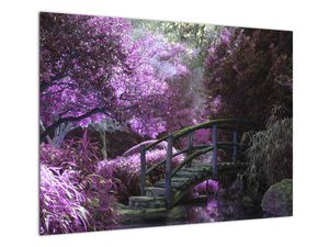 Obraz - fialové stromy