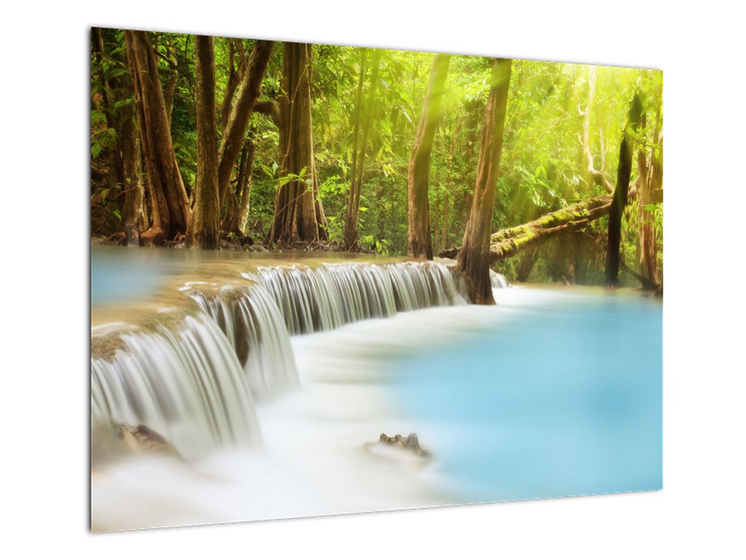 Obraz Huai Mae Kamin vodopádu v lese (V020933V7050)