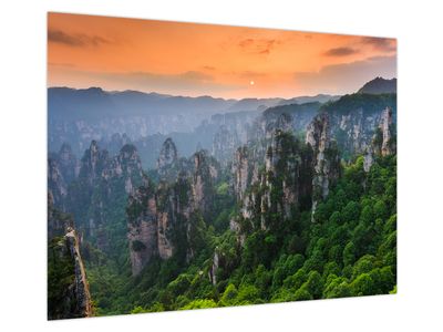 Bild auf Leinwand - Zhangjiajie Nationaler Waldpark